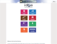 Tablet Screenshot of ideastoreonlinedirectory.org